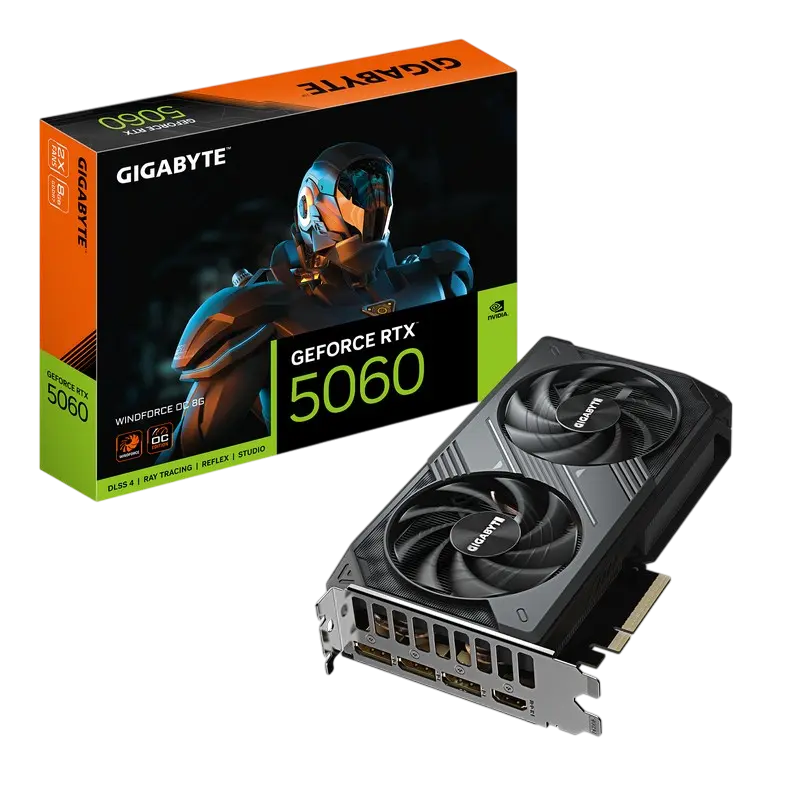 Cumpara  Carduri video - Placă Video Gigabyte GV-N5060WF2OC-8GD, 8GB G..