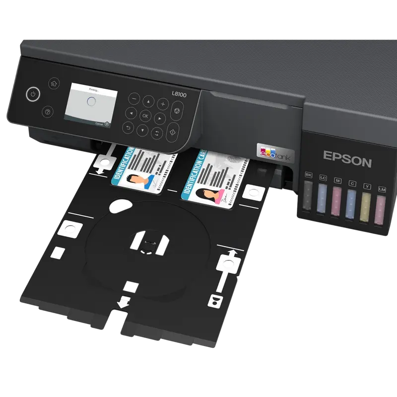 MFP Epson EcoTank L8100, Negru