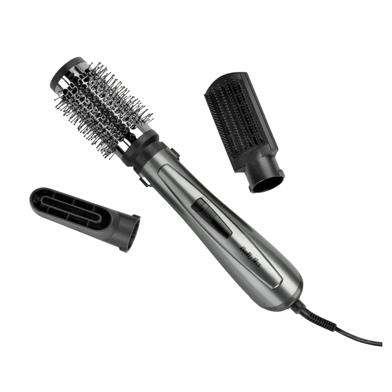 Фен-щётка BaByliss AS261E, 1000Вт, Серебристый