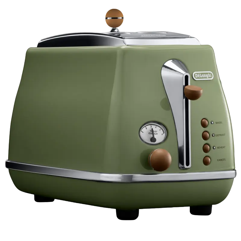 Toaster DeLonghi CTOV 2103 GR, Verde