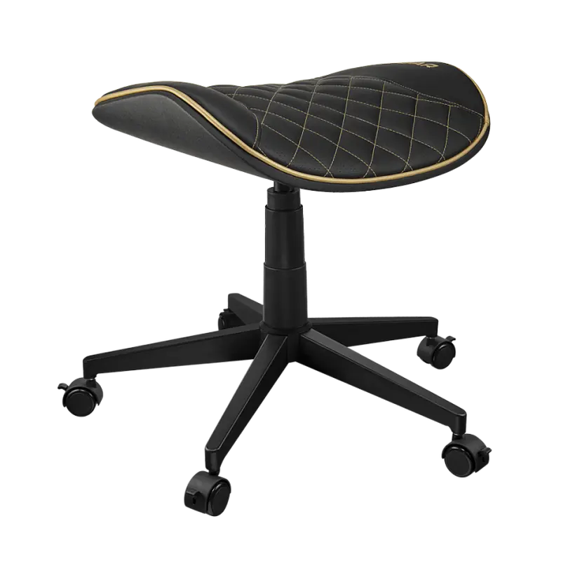 Scaun Gaming Cougar Crosser, Piele Eco, Auriu