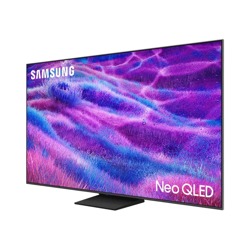 Televizor inteligent QLED de 55", Samsung QE55QN80FAUXUA, rezoluție 3840x2160 4K UHD, Tizen, Negru