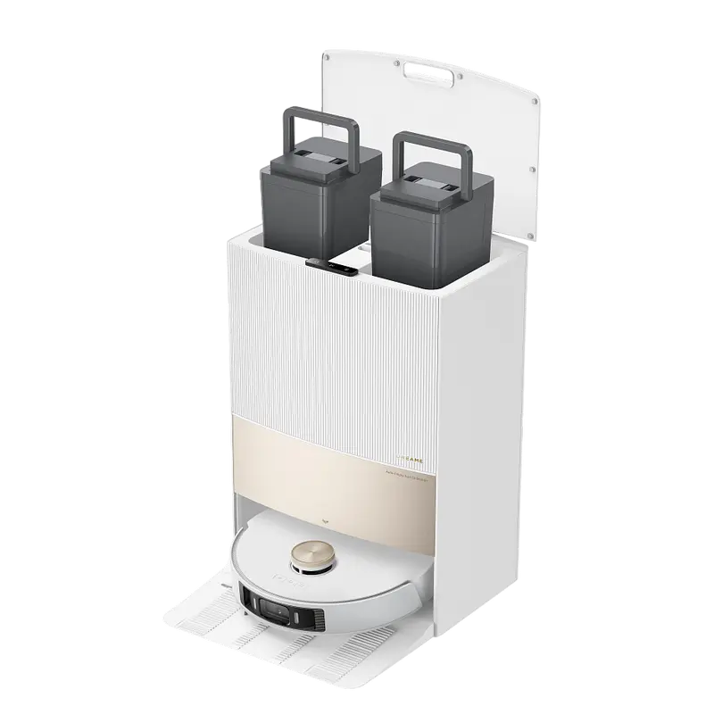 Aspirator Robot Dreame L20 Ultra Complete, Alb