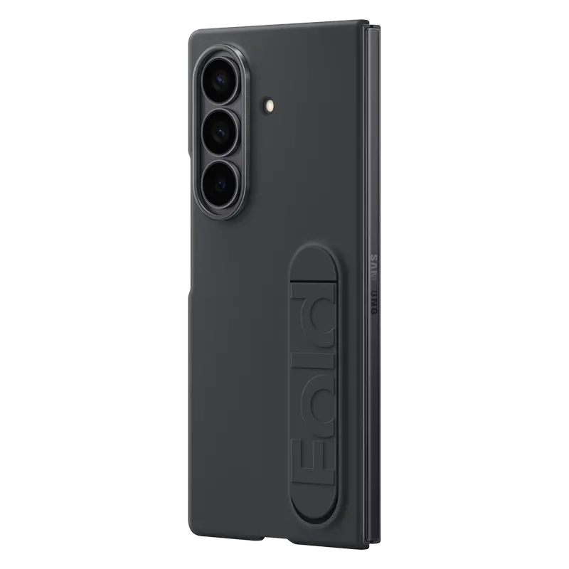 Чехол Samsung Silicone Case для Fold7, Чёрный