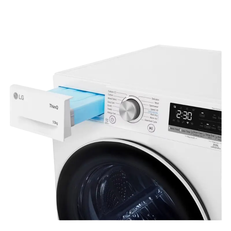 Masina de uscat LG RH10V9AV4W, 10kg, Alb