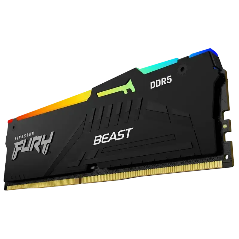 Оперативная память Kingston FURY Beast RGB, DDR5 SDRAM, 5600 МГц, 64 ГБ, KF556C36BBEA-64