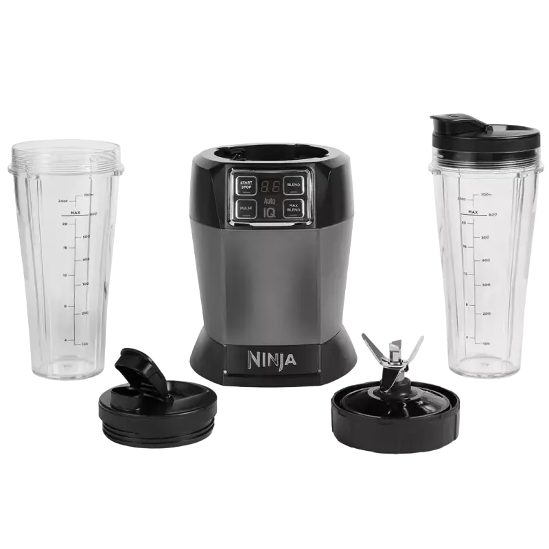 Blender staționar Ninja BN495EU, Negru | Argintiu