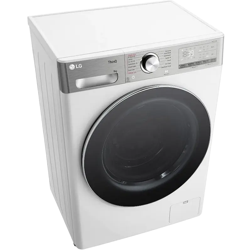 Mașina de spălat LG F2WR909P3W, 9kg, Alb