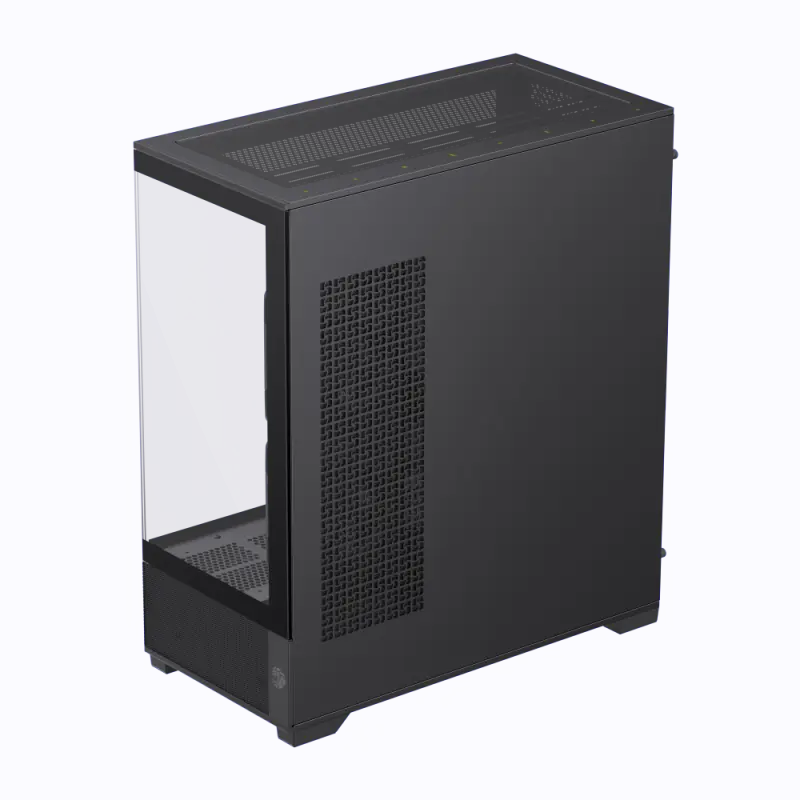 Carcasă PC Gamemax VISTA 2 AB, Midi-Tower, Fără PSU, Negru