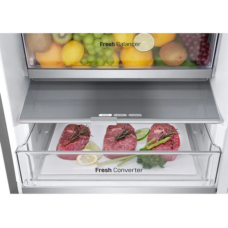 Frigider LG GBV7280DMB, Argintiu