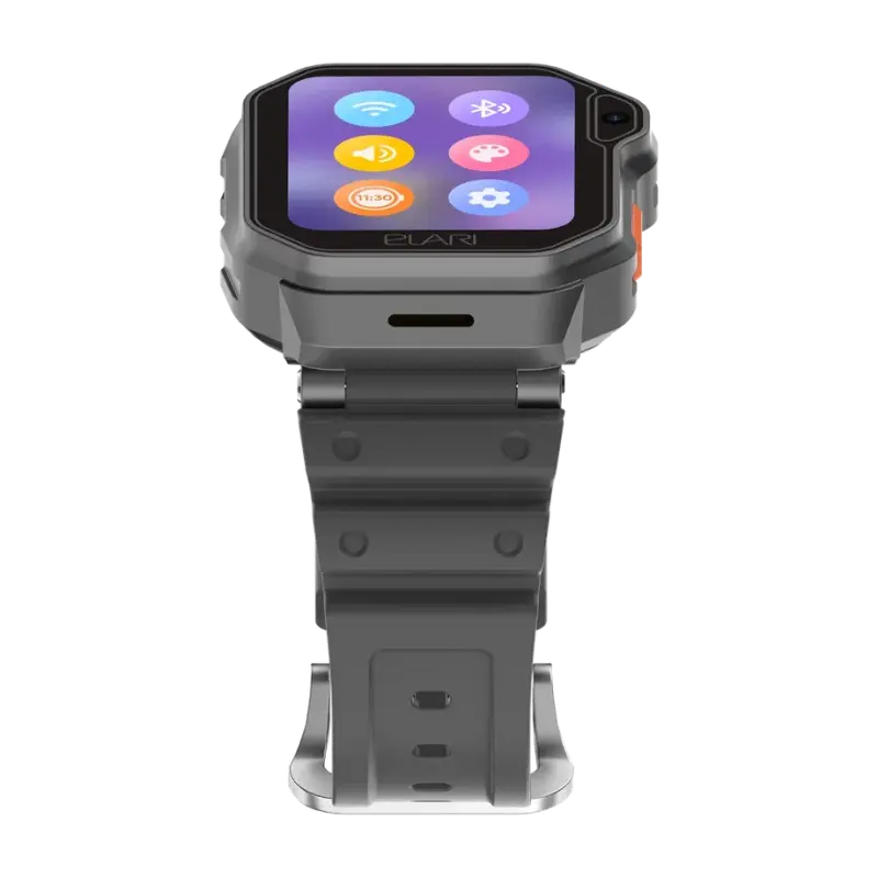 Ceasuri pentru copii Elari KidPhone Techno 4G, 44mm, Negru