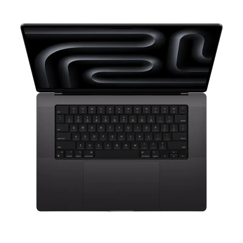 Laptop 16,2" Apple MacBook Pro 16 A3186, Space Black, M4 Max with 16-core CPU and 40-core GPU, 48GB/1024GB, macOS Sequoia