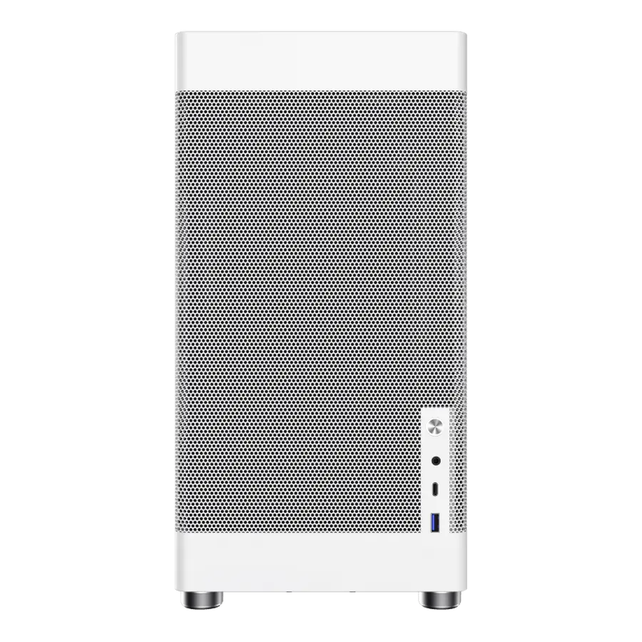 Carcasă PC Gamemax MeshBox Pro WT, Midi-Tower, Fără PSU, Alb