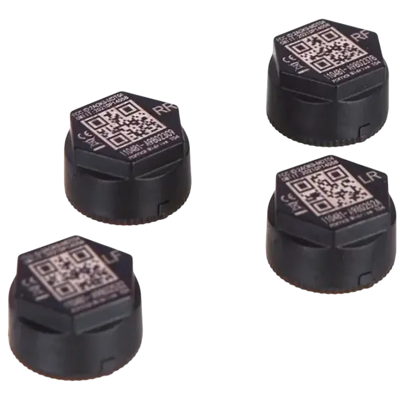 Cameră DVR frontală 70mai M500 + Senzori de presiune a anvelopelor T04, Negru