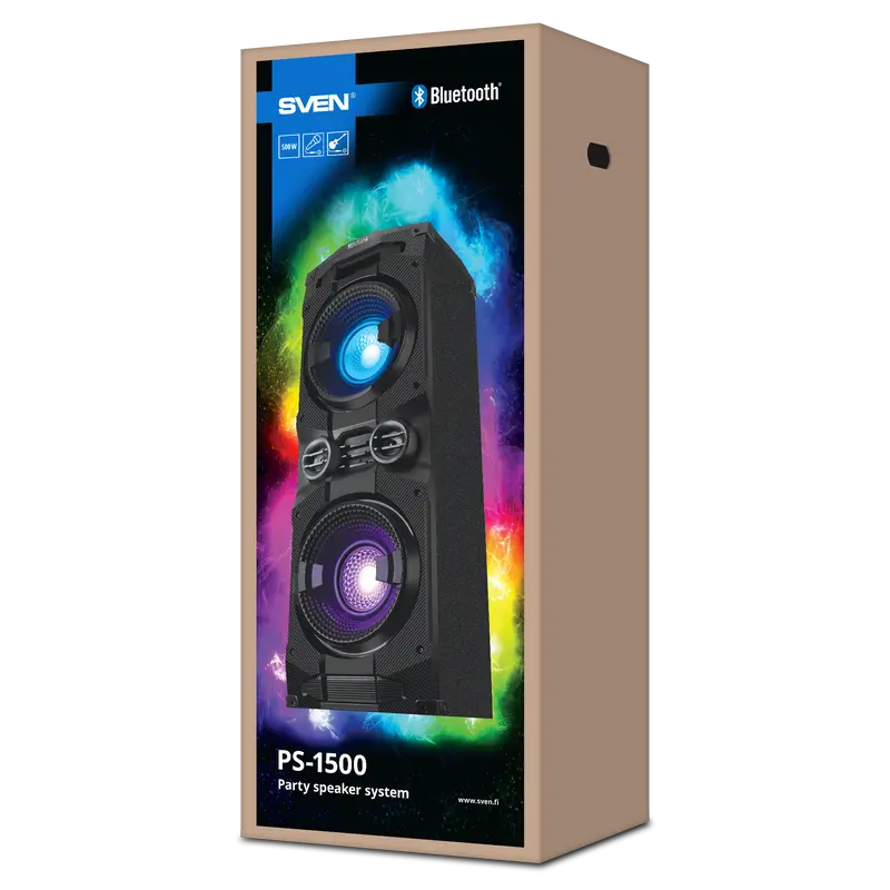 Sistem audio SVEN PS-1500, Negru