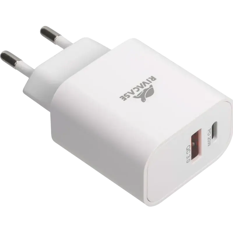 Încărcător Rivacase PS4102 WD4, 20W, Alb