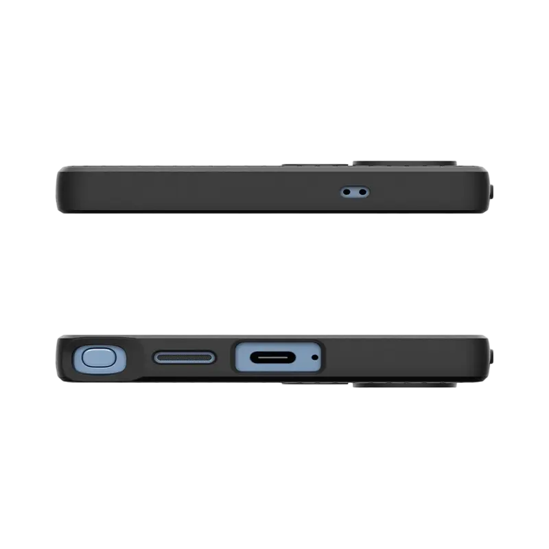 Husă Spigen Liquid Air pentru Samsung Galaxy S25 Ultra, Negru mat