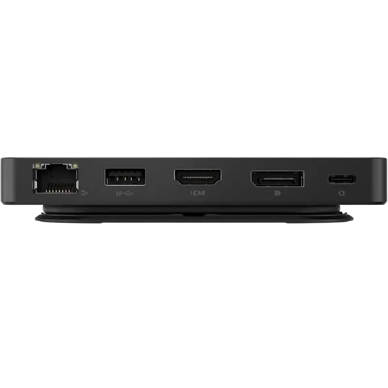 Stație Docking Lenovo USB-C Dual Display Travel Dock, Negru