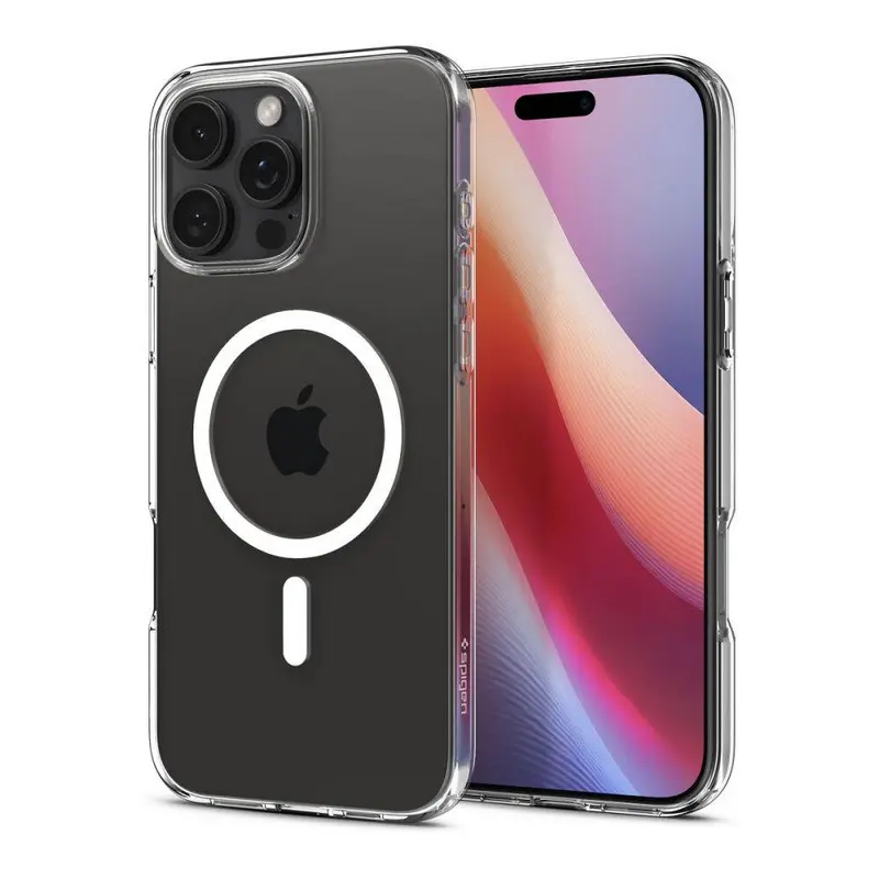 Husă Spigen iPhone 16 Pro Max Liquid Crystal Mag, Transparent