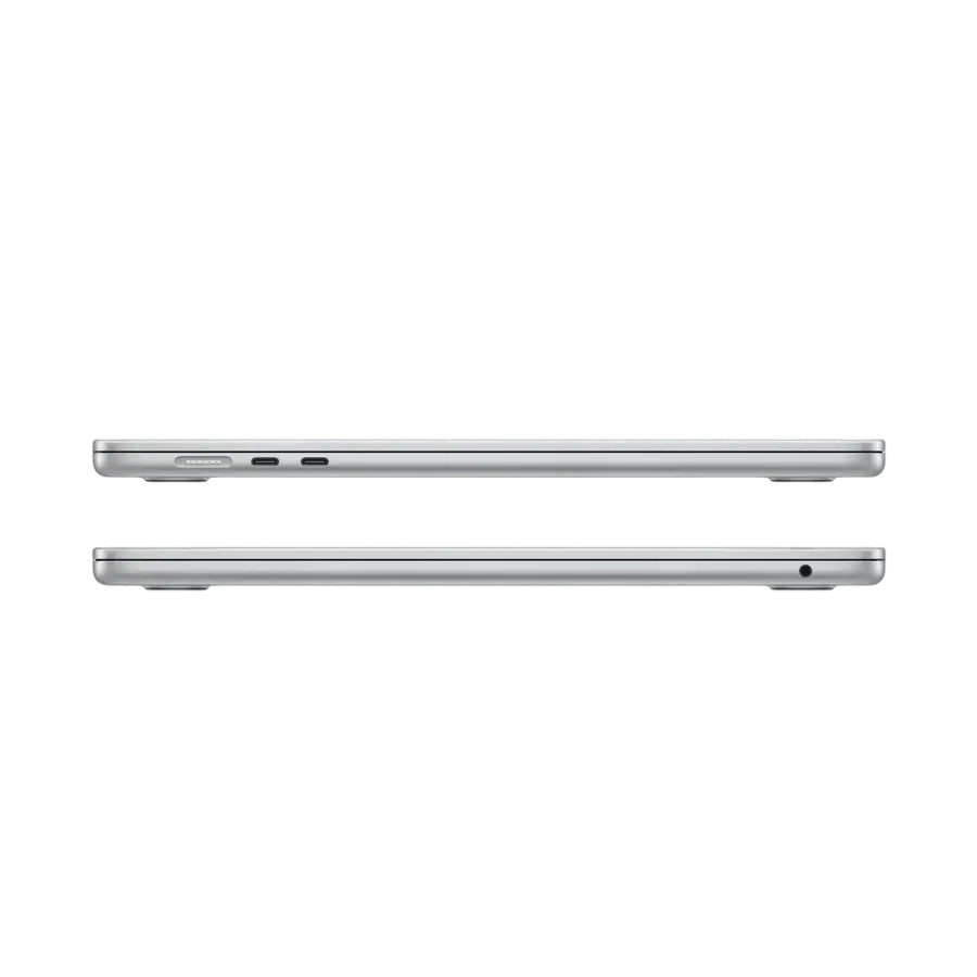 Laptop 15,3" Apple MacBook Air A3114, Argintiu, M3 cu procesor cu 8 nuclee si GPU cu 10 nuclee, 24Go/512Go, macOS Sequoia
