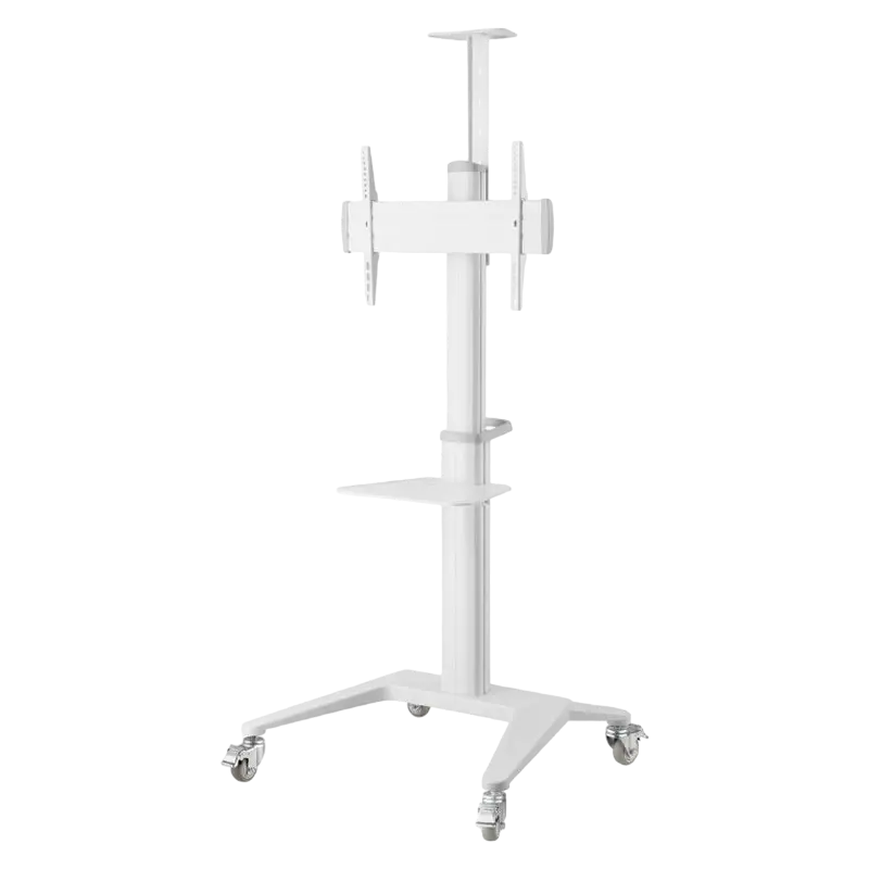 Подставка под телевизор на ножке Gembird TVS-70T-02-W, Белый