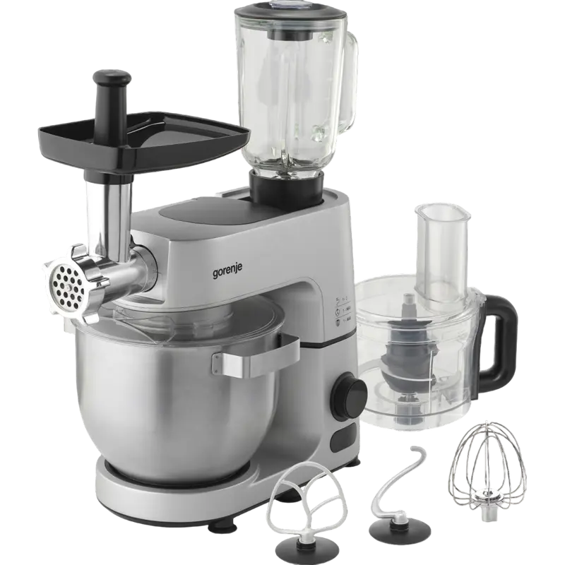 Robot de bucătărie Gorenje MMC1500SCX, Oțel inoxidabil