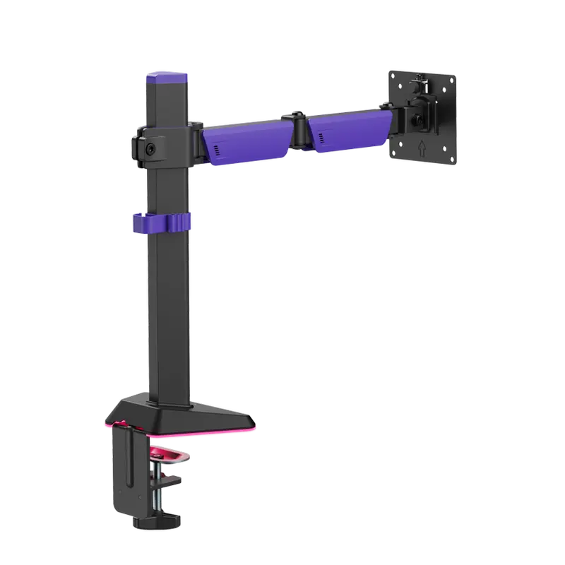 Suport birou pentru monitoare Lumi LDT89-C012L, Negru