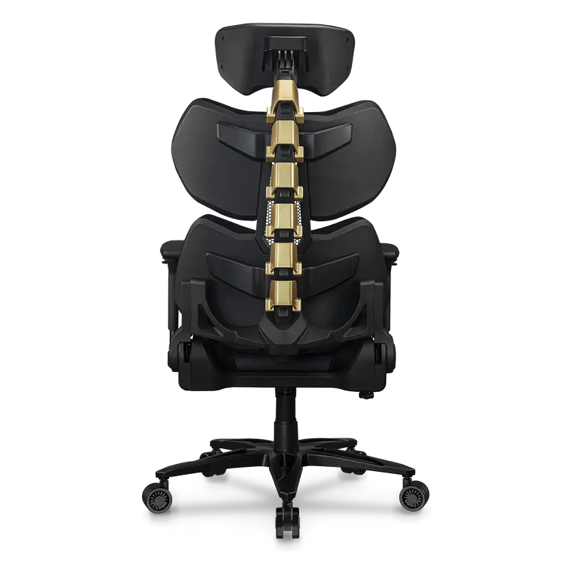 Scaun Gaming Cougar Terminator Elite, PU Piele, Negru | Auriu
