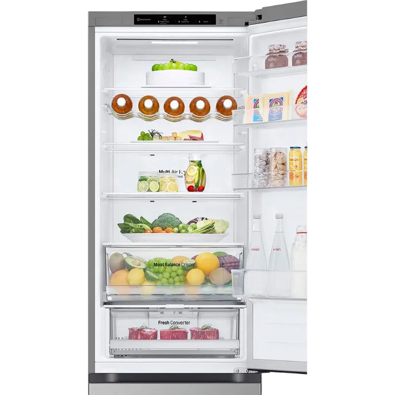 Frigider LG GBV3200DPY, DoorCooling+, Argintie