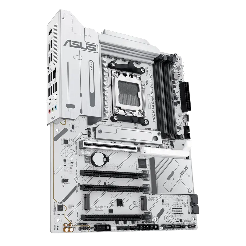 Placă de bază ASUS X870 MAX GAMING WIFI7 W, AM5, AMD X870, ATX