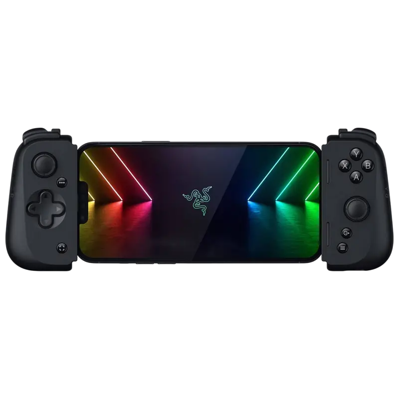 Gamepad Razer Kishi V2 pentru iPhone, Negru