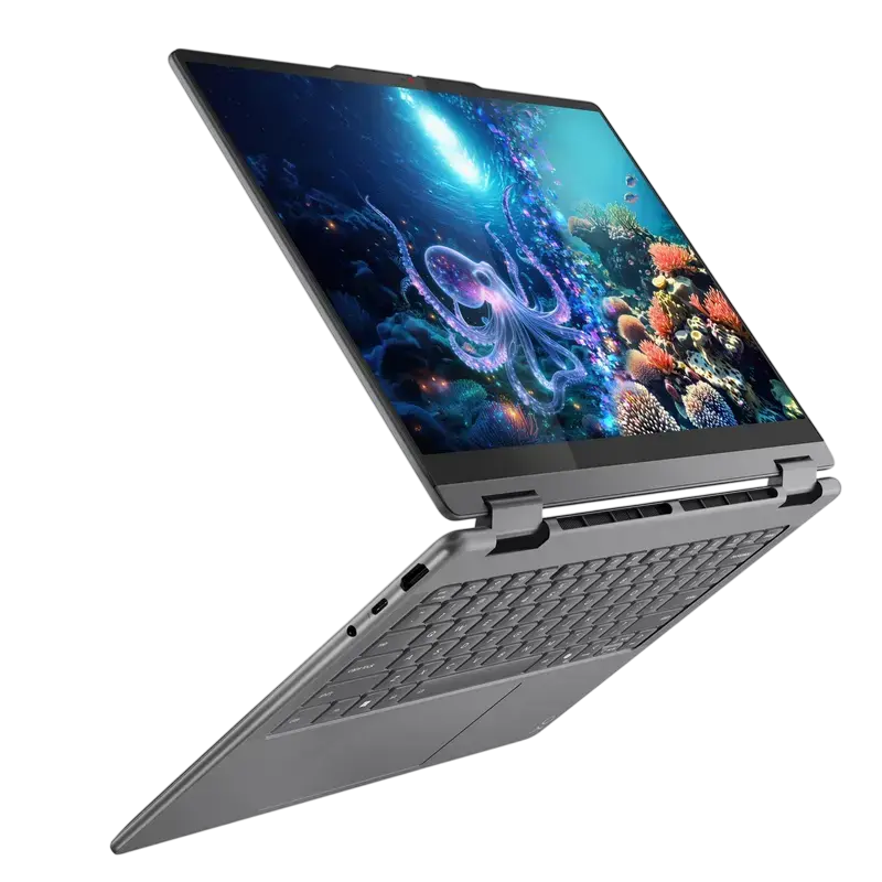 Ноутбук 14" Lenovo Yoga 7 2-in-1 14ILL10, Luna Grey, Intel Core Ultra 7 256V, 16Гб/1024Гб, Без ОС