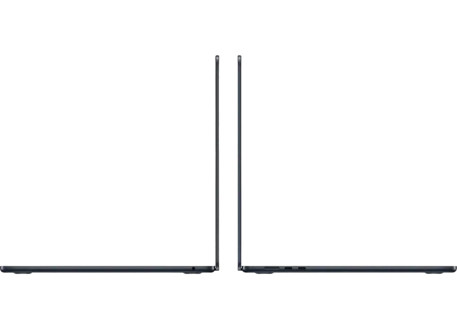 Laptop 15,3" Apple MacBook Air A3114, Midnight, M3 with 8-core CPU and 10-core GPU, 24GB/512GB, macOS Sequoia