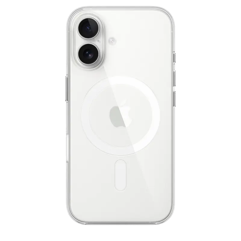 Husa Apple iPhone 16 Clear Case cu MagSafe, Transparent