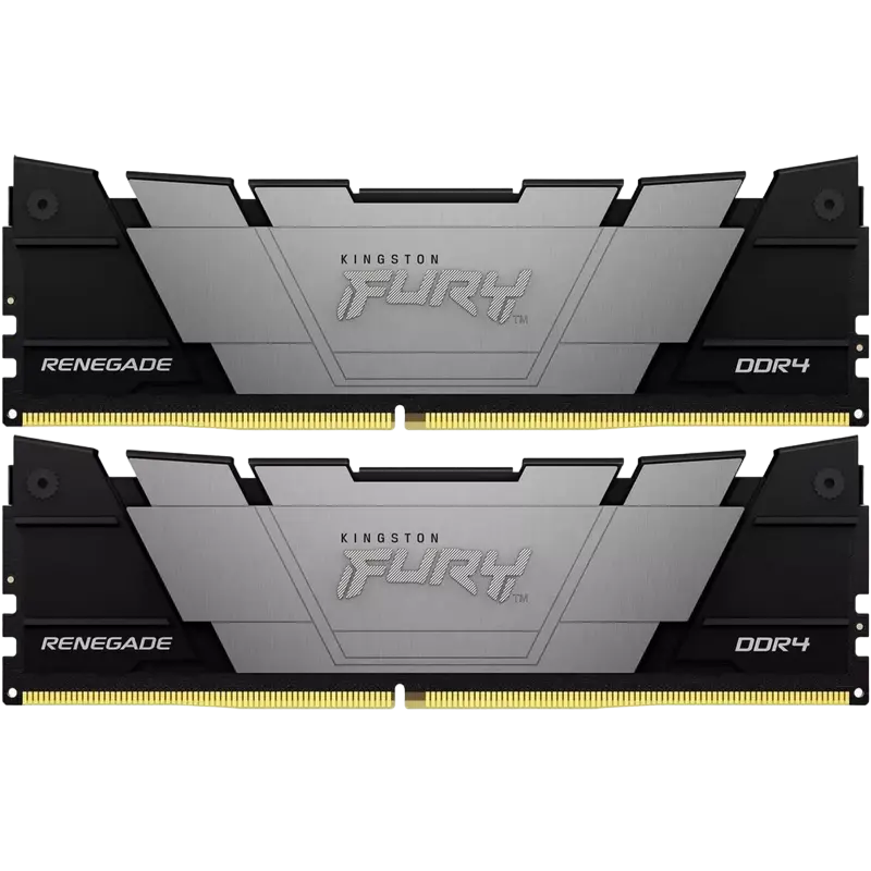 Оперативная память Kingston FURY Renegade, DDR4 SDRAM, 3200 МГц, 16Гб, KF432C16RB2K2/16