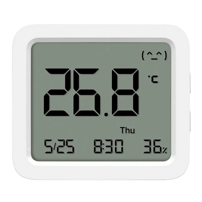 Senzor de temperatură și umiditate Xiaomi Temperature and Humidity Monitor 3, Alb