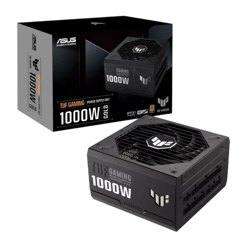 Sursă Alimentare PC ASUS TUF GAMING 1000W GOLD, ATX, Complet modular