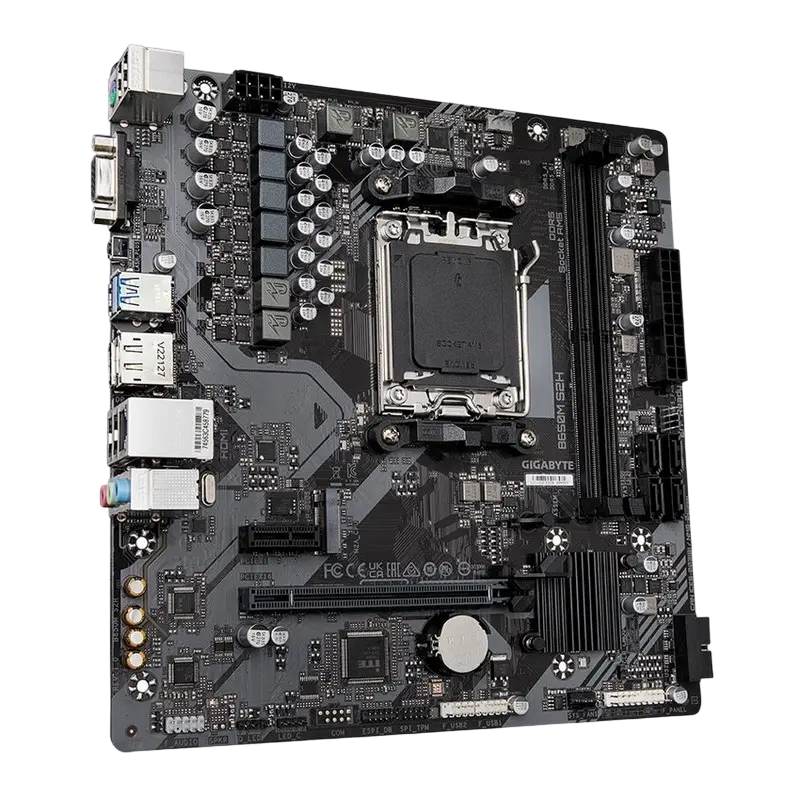 Placă de bază Gigabyte B650M S2H, AM5, AMD B650, Micro-ATX