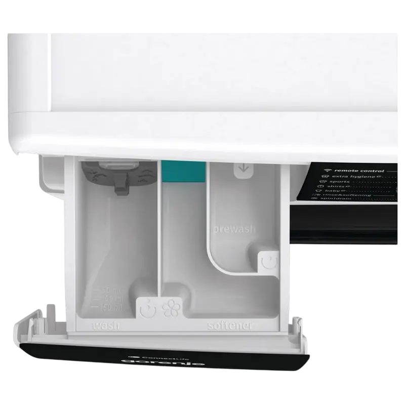 Mașină de spălat Gorenje WPNA84A2TSWIFI, 8kg, Alb