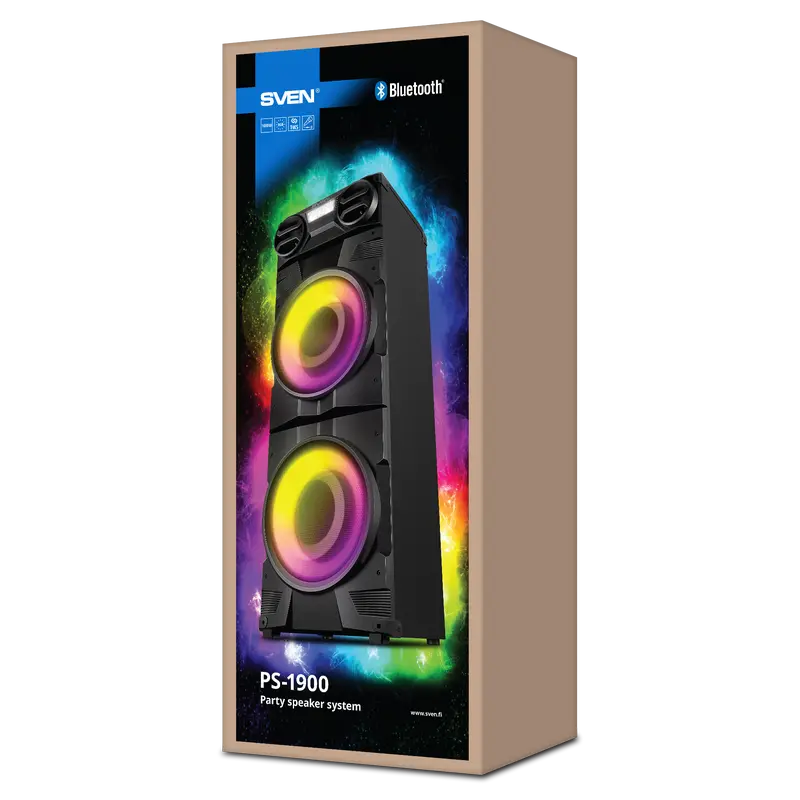 Sistem audio SVEN PS-1900, Negru
