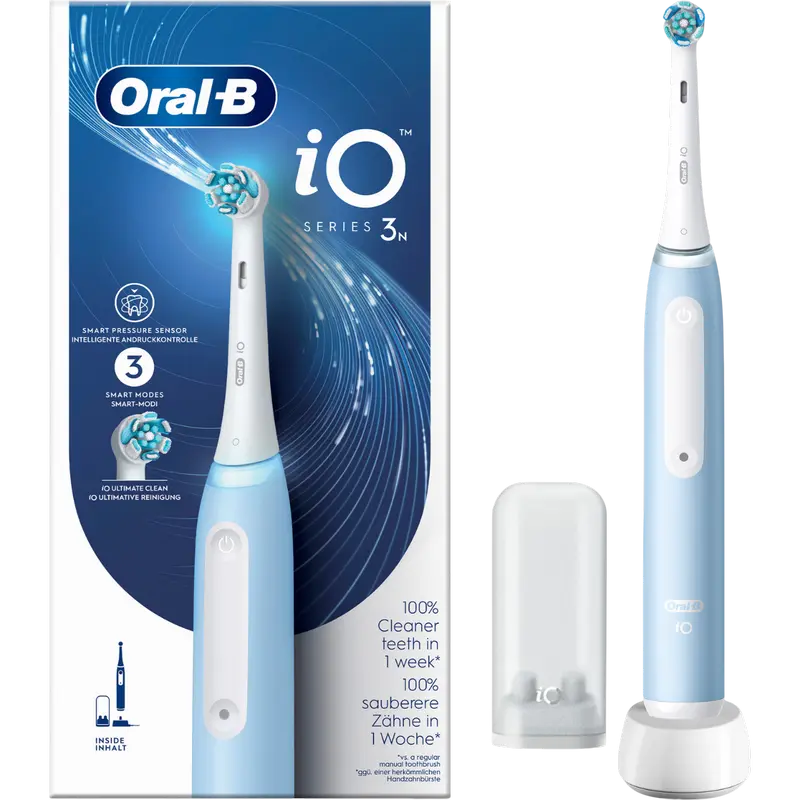 Periuță de dinți electrică Braun Oral-B iO3, Albastru