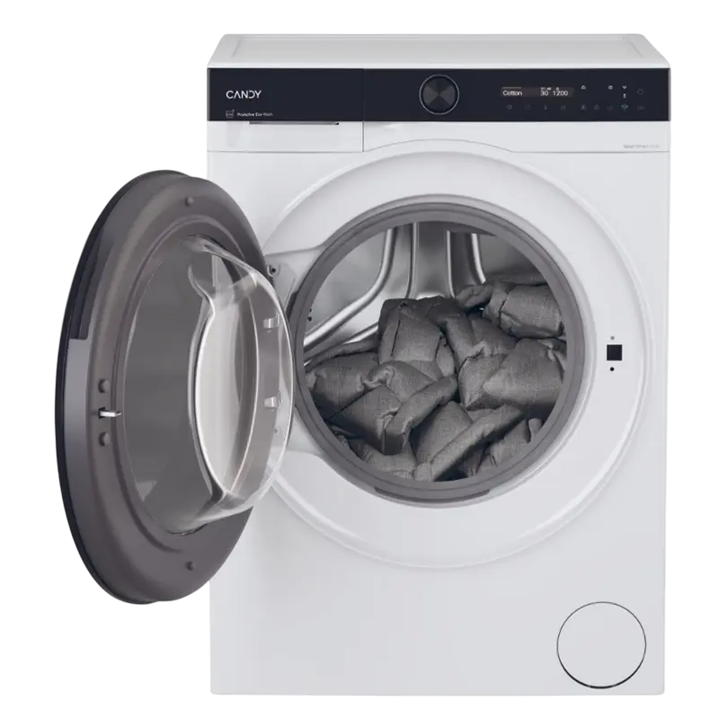 Mașină de spălat Candy BS 410B10-S, 10kg, Alb