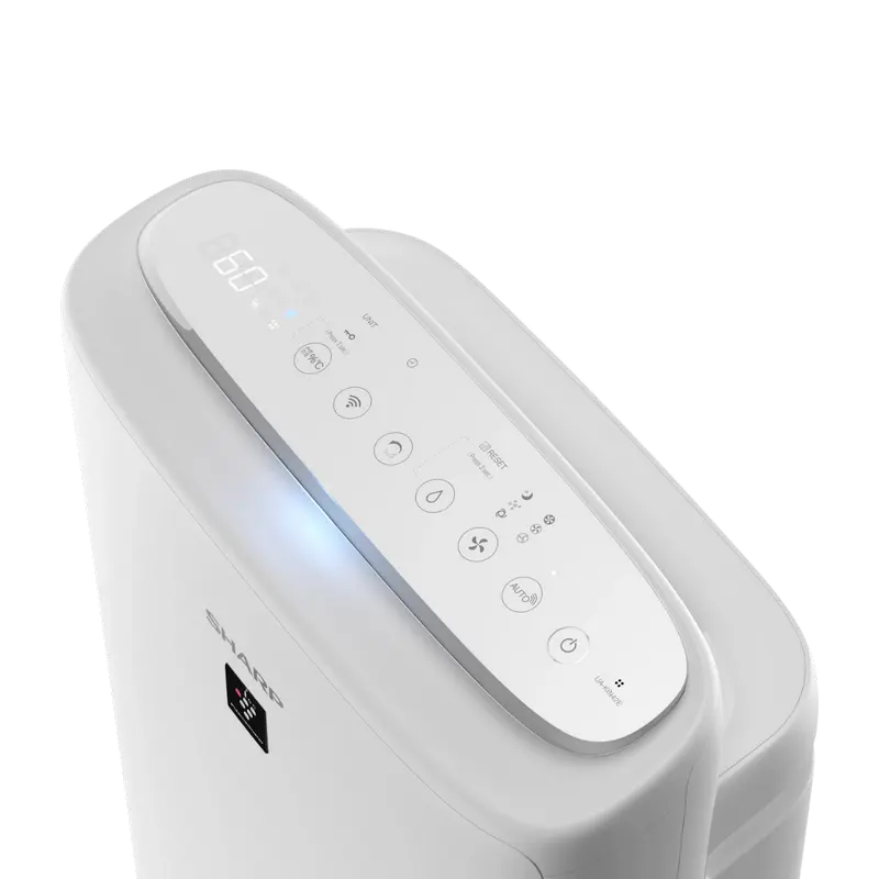 Umidificator și purificator de aer Sharp KIN52EUL, Alb
