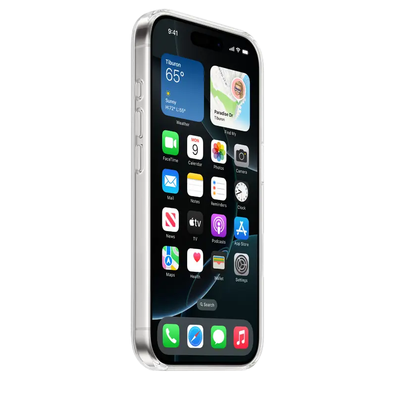 Husă Apple iPhone 16 Pro Clear Case cu MagSafe, Transparent