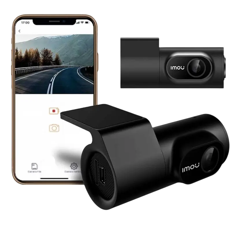 Cameră DVR frontală IMOU T800, Negru