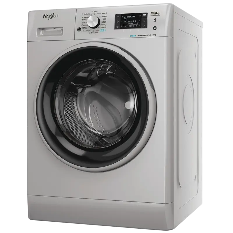 Стиральная машина Whirlpool FFD 9469 SBSV EU, 9кг, Серебристый