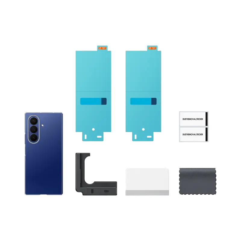 Чехол Samsung Clear для Galaxy Fold 7, Прозрачный