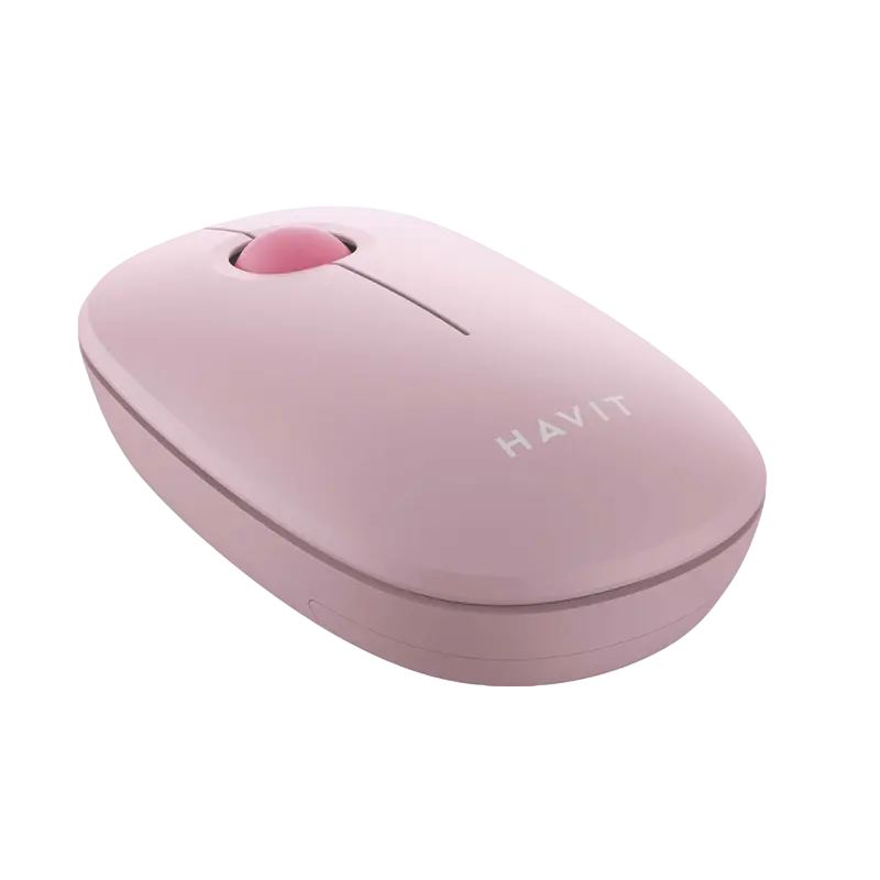 Беcпроводная мышь Havit MS57GT, Розовый