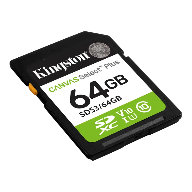 Card de memorie Kingston Canvas Select Plus, 64GB (SDS3/64GB)