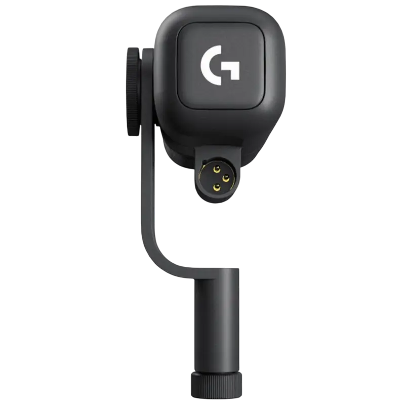 Microfon Gaming Logitech Yeti Studio, Cu fir, Negru